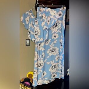 Lush skirt set, Top & Skirt Size-Large NWOT Last Photo for Style reference only.